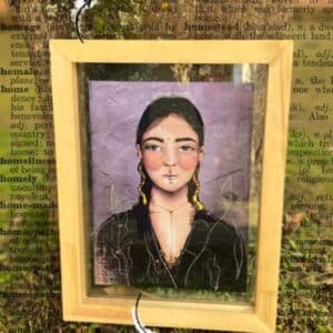 Cuadro decorativo Libertad | Ilustración de mujer digital - image 2