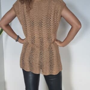 Blusa para mujer tejida en hilo. Talla unica - image 3