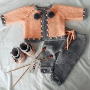 Conjunto tejido para niña - image 1