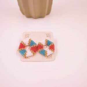 Elegantes Aretes en Miyuki