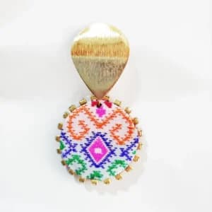 Aretes de Clip Sin Agujero: Elegantes Aretes Midi Wayuu para un Estilo Único - image 2