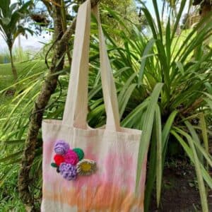 Tote bag hecha a mano
