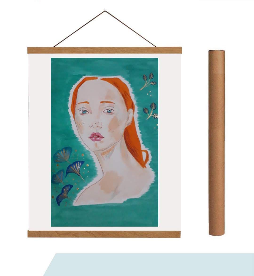 Ilustracion personalizada serie musas