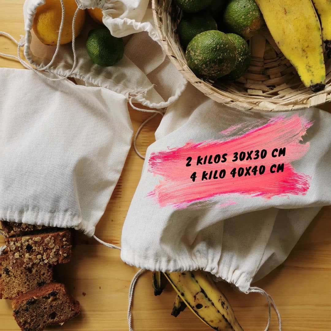 Bolsas de tela set de 3 Unidades