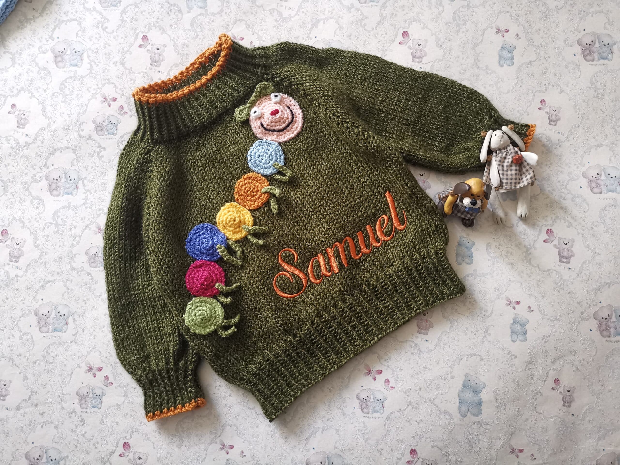 Sueter unisex color verde